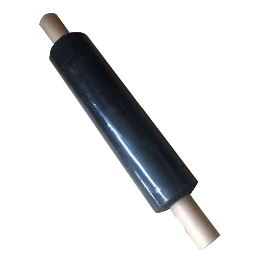 400m x450mm x17mic black extended core Pallet wrap PW-1740-BLK — ZW Pack Solutions
