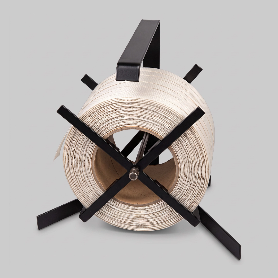 Heavy-Duty PP/Polywoven Strap Dispenser — ZW Pack Solutions